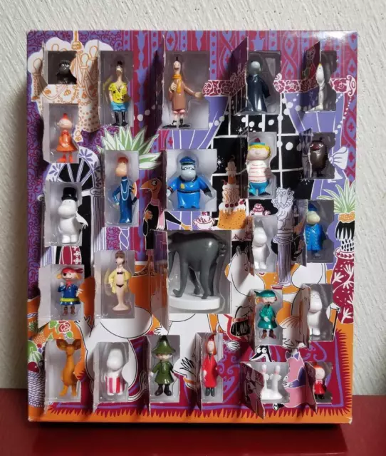MOOMIN ADVENT CALENDAR 2014 Christmas Figure set Limited Vintage Rare