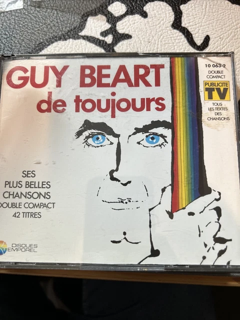 2 CD GUY Beart Ses Plus Belles Chansons Double Album 42 Titres Emporel ...