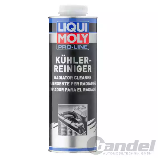 1x1L LIQUI MOLY SCATOLA IN LATTA PRO-LINE ADDITIVO SISTEMA DI RAFFREDDAMENTO DETERGENTE REFRIGERATORE