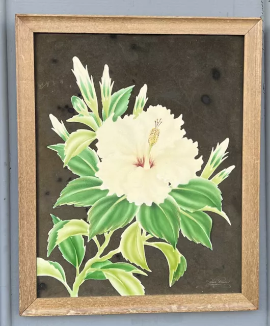 1950s ヴィンテージ ハワイ アート Frank Oda Hale Pua