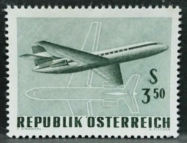1968 Austria Flugpostaustellung  Mnh** Rf03