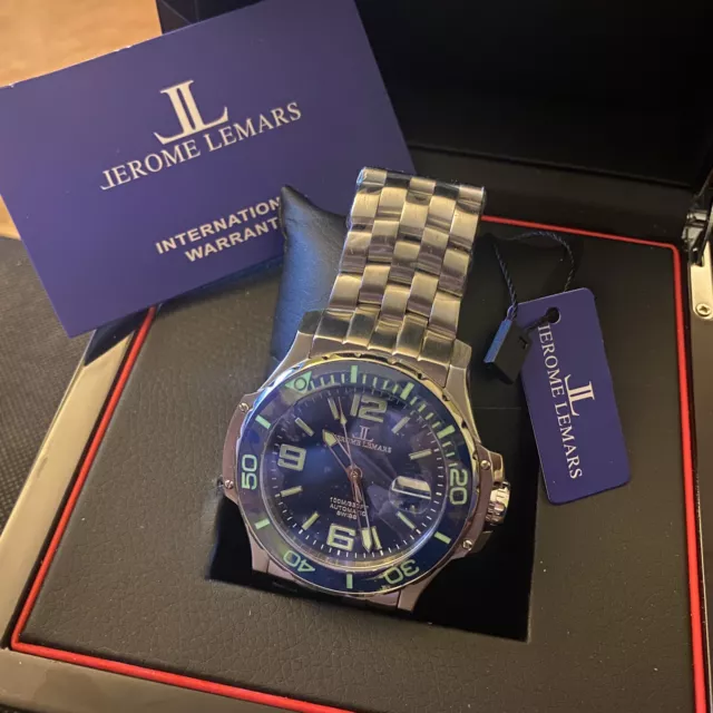 JEROME LEMARS CHAGALL Bleu Swiss Automatic EUR 157 46 PicClick FR