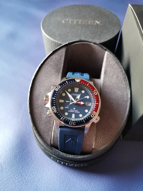 Montre Citizen Promaster Aqualand BN2038-01L - Plongée 200m - Cadran Bleu - Automatique