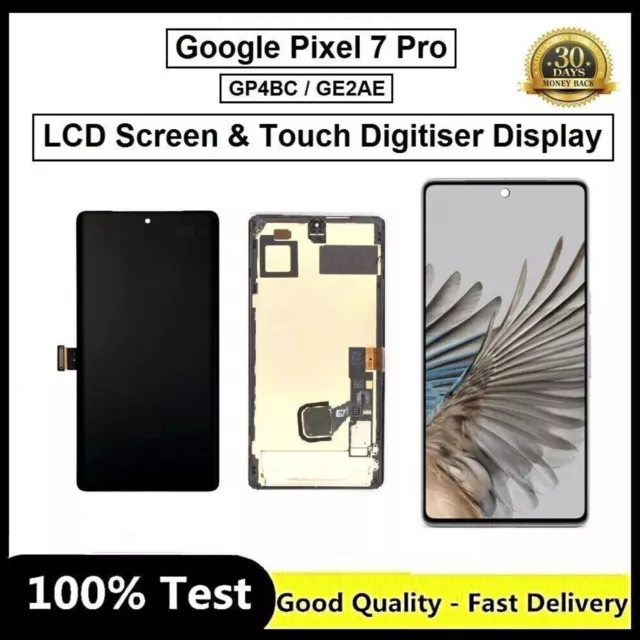 LCD Display Touch Digitizer Replacement For Google Pixel 7 Pro / GP4BC / GE2AE