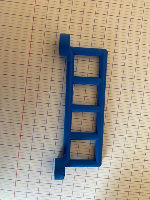Pièces Détachées Playmobil - 1 Pièce Réf. 3887 + 2 Roues Et 1 Axe - Occasion