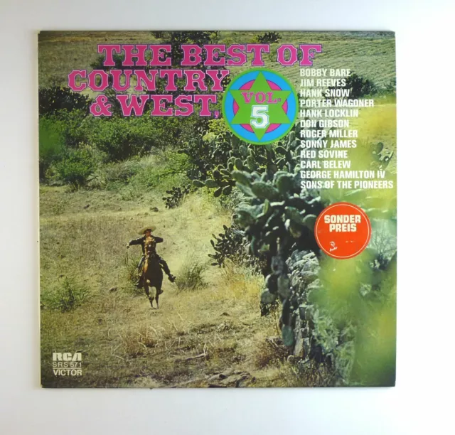 12 " LP - Variés - The Best Of Country & West, Vol. 5 - J934 - Cleaned