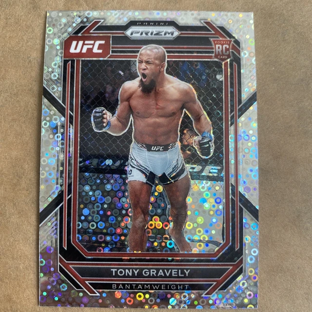 2023 PANINI PRIZM UFC TONY GRAVELY UNDERCARD Disco RC ROOKIE MG3 1.00