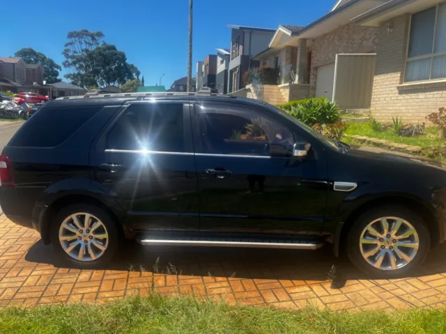 ford territory ghia 2010 suv 4.0  4speed August rego