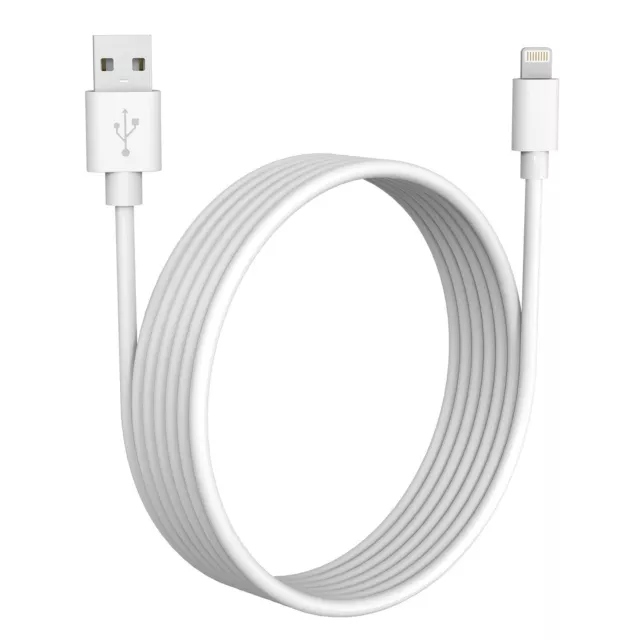 Apple Certified MFI  USB Sync Charger Cable For iPhone 14 13 11 Pro XS- White