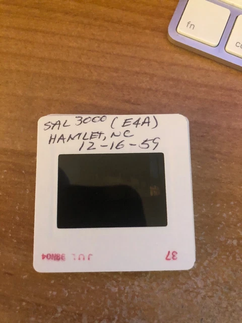 Duplicate Slide SAL #3000 EMD E4A Seaboard Coast Line Hamlet NC 1959 2