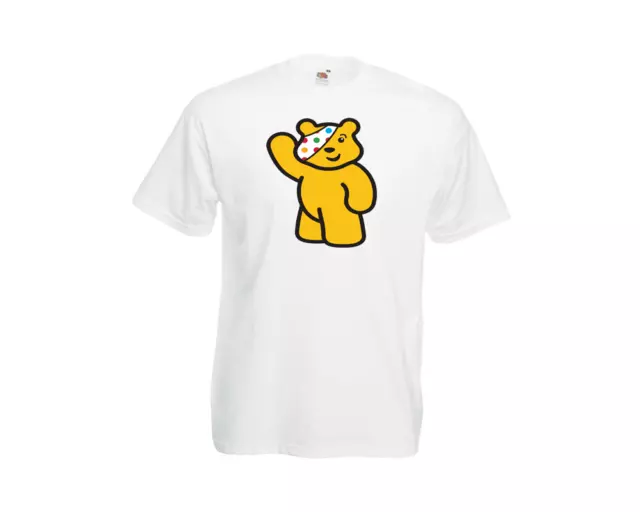 T-shirt Spotty Bear Pudsey kids -adults  10%children in need