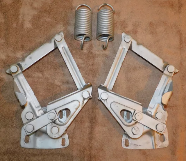 1964 1965 1966 Mustang Fastback Coupe Convertible GT Shelby ORIG L+R HOOD HINGES