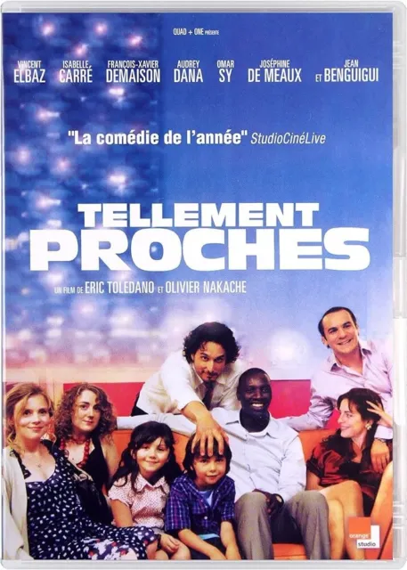 Dvd TELLEMENT PROCHES  Omar SY Vincent Elbaz Demaison Audrey Dana 2009