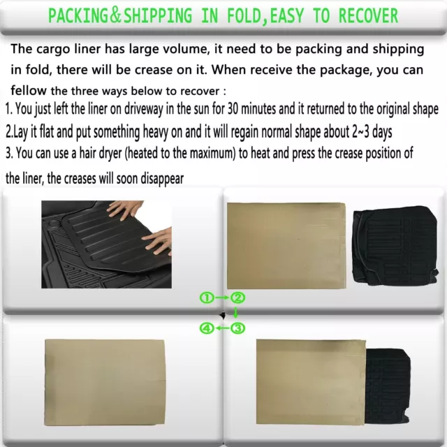 TRUNK MATS CARGO Liner for 20222024 Lexus NX NX250 NX350 NX350h NX450h