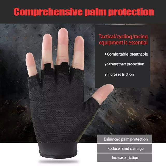 Anti Slip, Wear-Resistant, Breathable Outdoor Training And Cycling Gloves