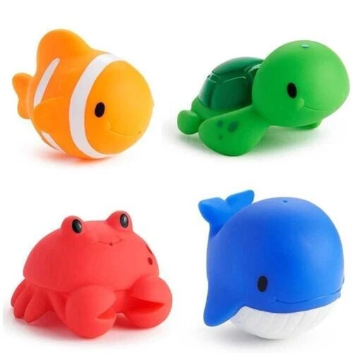 MUNCHKIN bath toysi 4 pcs. 9m+ Ocean 01110303