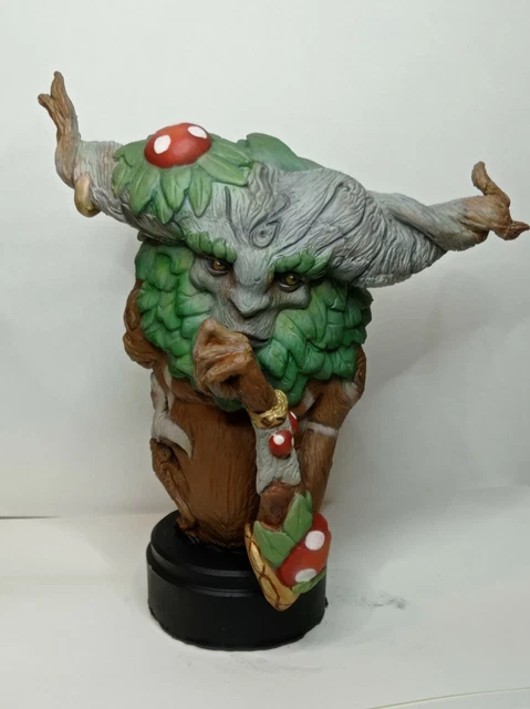 Buste Atalante Attakus – Résine Polychrome 17cm – 2012 – Neuf