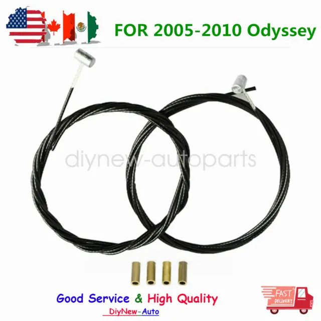 2 Pcs Sliding Door Motor Repair Cable Kits For Honda Odyssey 2005-2010