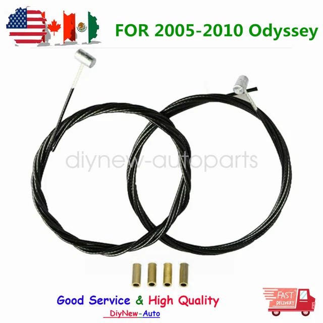 2 Pcs Sliding Door Motor Repair Cable Kits For Honda Odyssey 2005-2010