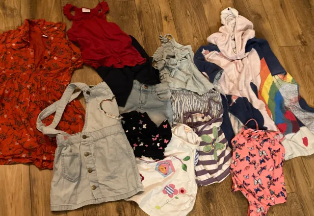 Girls 4-5 Years Clothes Bundle  Spring/Summer 10+items