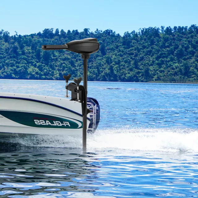 12V 46LB Electric Trolling Motor Outboard Motor Engine Thrust Motor For Kayak