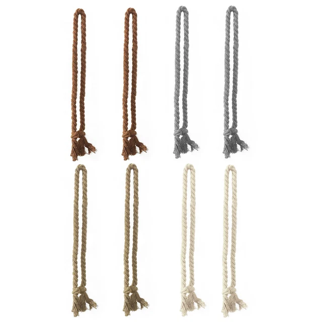Curtain Holdback Tieback Drapery Decorative Window Knitting Rope Curtain Holders