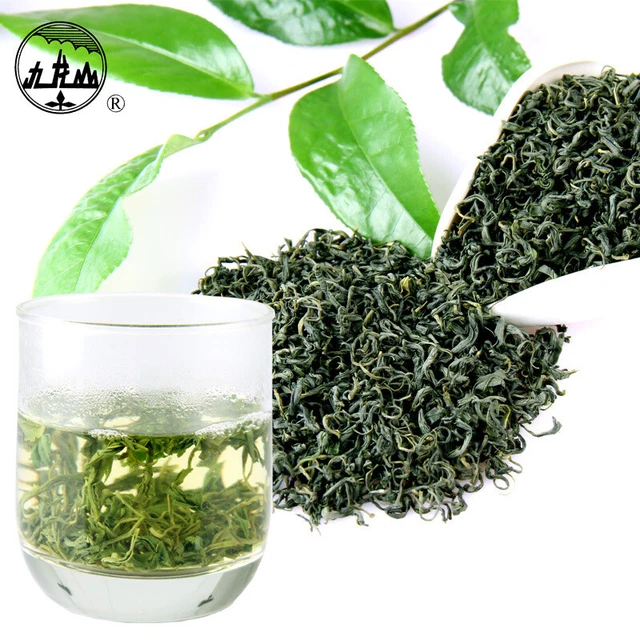 Jiulong tè di primavera montagna nebbia nuvola di alta montagna tè verde fritto 100 g
