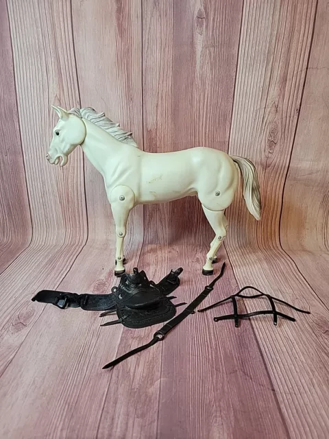 1973 Lone Ranger Horse "SILVER" 12'' Needs Refurbishing See Description