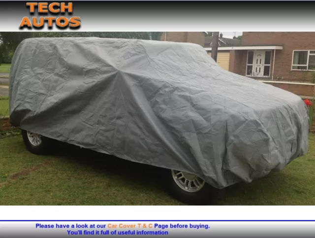 Breathable Full Car Cover - 4x4 - Streetwize Accessories