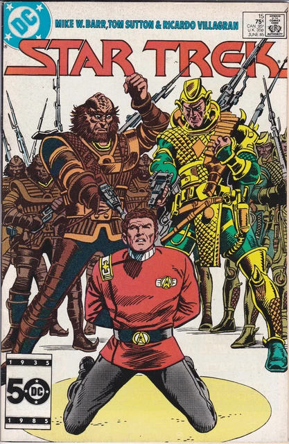 Star Trek #15, Vol. 3 (1984-1988) DC Comics, High Grade