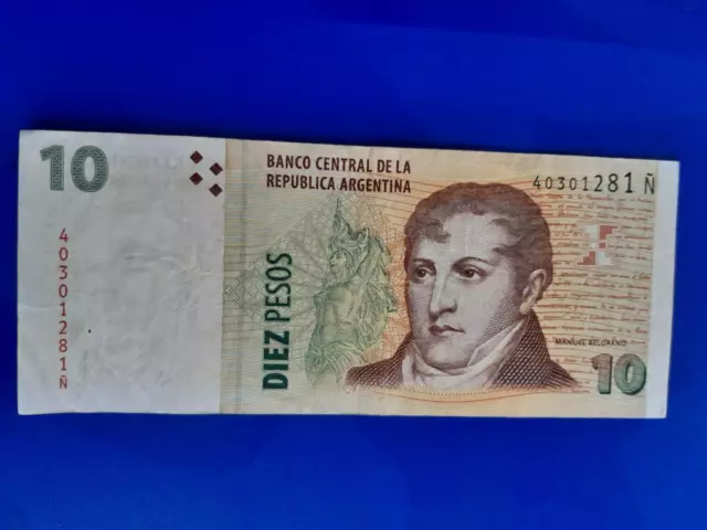 Argentine  Billet De Banque  10 Pesos 2003   P-354