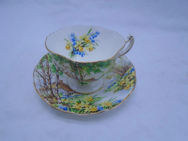 Lorna Doone"" Hammersley Cottage Maderas Hammersley Old Royal Bone China