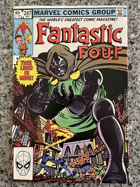 FANTASTIC FOUR #247 VF/NM (Marvel 1982) Byrne, 1st Kristoff Vernard, Dr. Doom