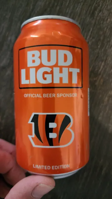 NFL Cincinnati Bengals 2017 Season Limited Edition Collectible Bud Light Can