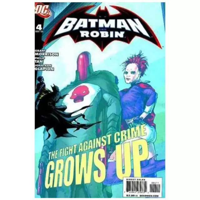 Batman and Robin (2009 series) #4 in Near Mint condition. DC comics [d