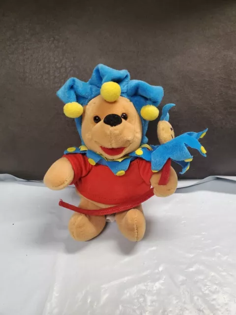 Plush Disney Winnie the Pooh in Jester Costume Stuffed Animal - 7 inch tall