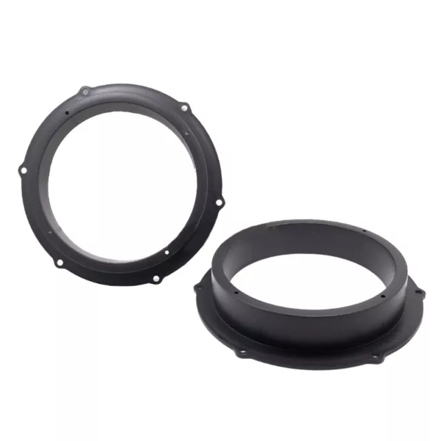 2pcs 6.5 in Car Speaker Waterproof Cover Car Horn for Magotan-Skoda Spacer Rings