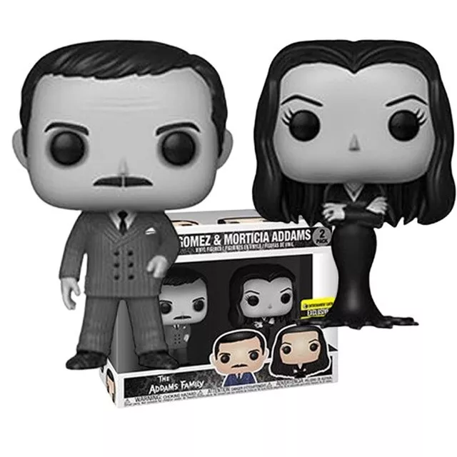 WEDNESDAY ADDAMS FIGURE Toy Gomez & Morticia Action Figure Model Doll ...