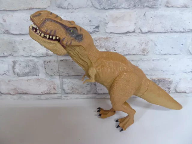 Jurassic World JW T Rex Tyrannosaurus Rex Chomping Jaws 9" Toy Hasbro 2015
