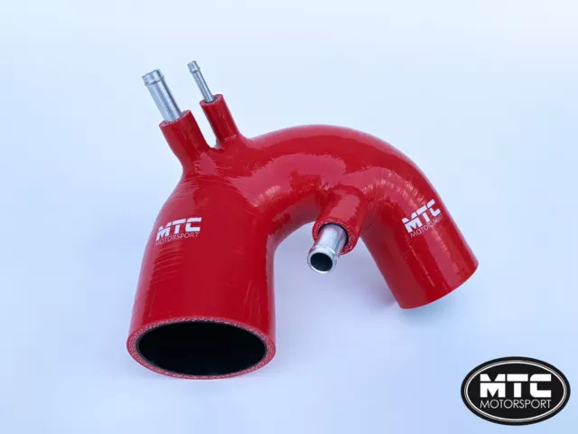 Mtc Motorsport Fiat 500 Abarth T-Jet Silicone Intake Hose Red Ihi Turbo