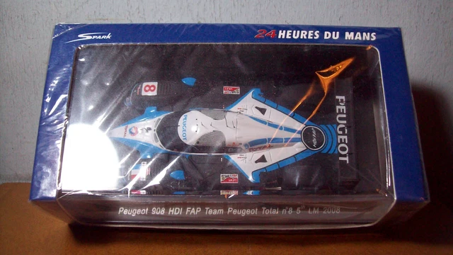 S1289 SPARK Peugeot 908 HDI FAP Team Peugeot #8 2nd 24 Heures du Mans