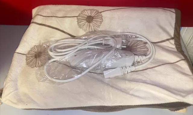 Beurer HK 15 Cosy Heizkissen, braun/beige mit Blumendekor
