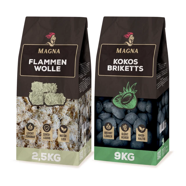 Bricchette Carbone Lausitzer Da 25kg - Per Camini E Stufe, Alto Potere Calorifico 5.3 KWh/kg, Consegna In Box - Foto 5