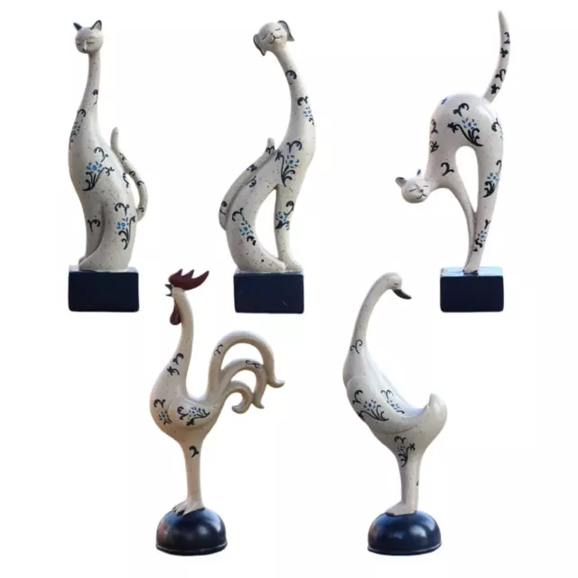 Statue di animali per la decorazione domestica Scultura di animali decorativi
