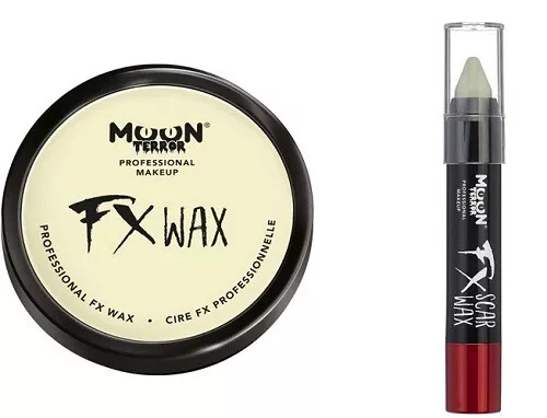 Scar Wax Crayon Tub Wound Moulding Putty Pro Halloween FX Make Up Moon Terror