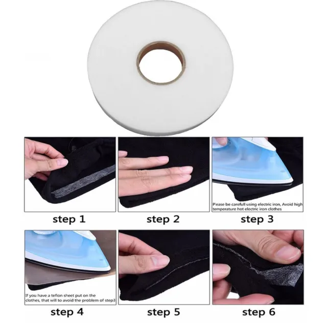 Adhesive Tape Sewing Accessory Fusible Interlining  Fabric Tape Cloth Apparel