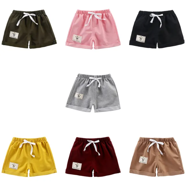 Newborn Baby Shorts Infant Boys Girls Summer Toddler Pants Casual Bottoms Outfit