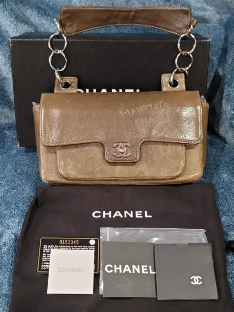 VINTAGE CHANEL FLAP Hand Bag Leather Graffiti Coco Mademoiselle Limited  Edition $5,590.00 - PicClick