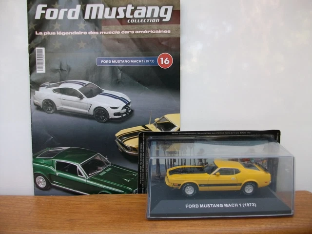 Altaya 1/43 – Ford Mustang Mach 1 1973 – N°16 – Miniature Neuve