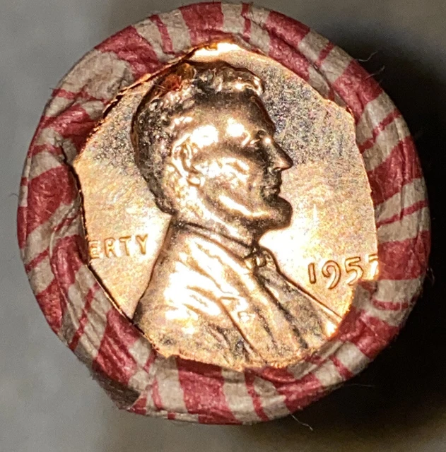 1 US Lincoln Wheat Cent Penny Roll 1910-S/1957 Proof (50 Coins) Old Vintage